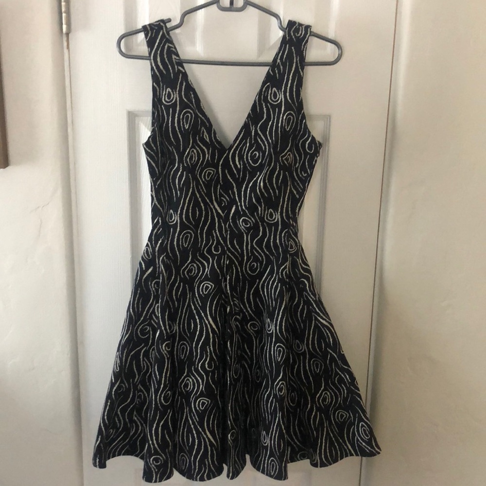 Opening Ceremony Fit & Flare Laurel Jacquard Dress